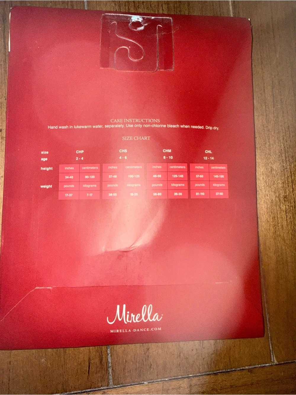 TWO NEW Mirella Footed Children's Tights in Light Pink Size 8-10